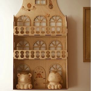 Игрушка сквиш антистресс Mrs. Ertha "Кролик BunBun", бежевая